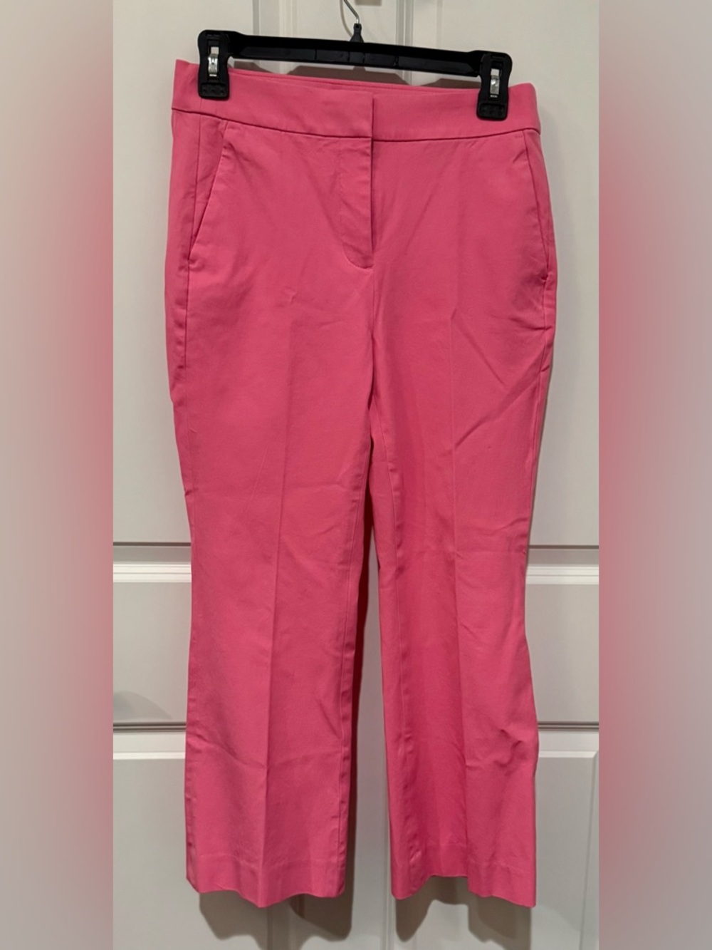 J. Crew Bright Pink Kelsey Capri Flare Pant